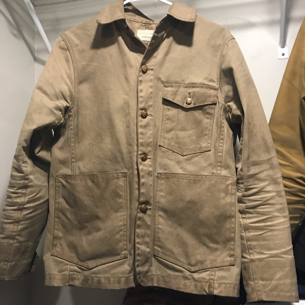 Taylor Stitch Waxed Chore Coat